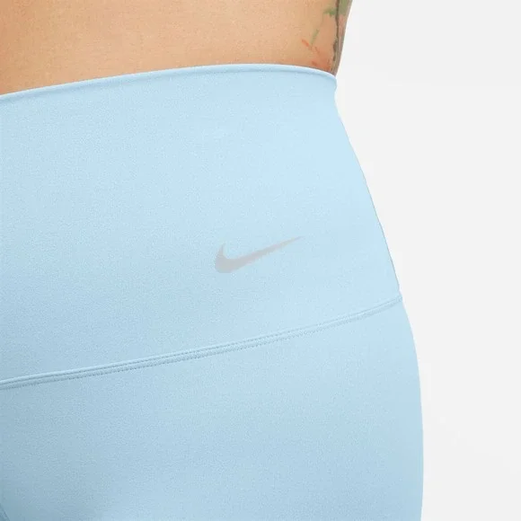 Nike Zenvy Women's XS Gentle-Support High-Waisted 8" Biker Shorts in Armory Blue - Picture 6 of 10